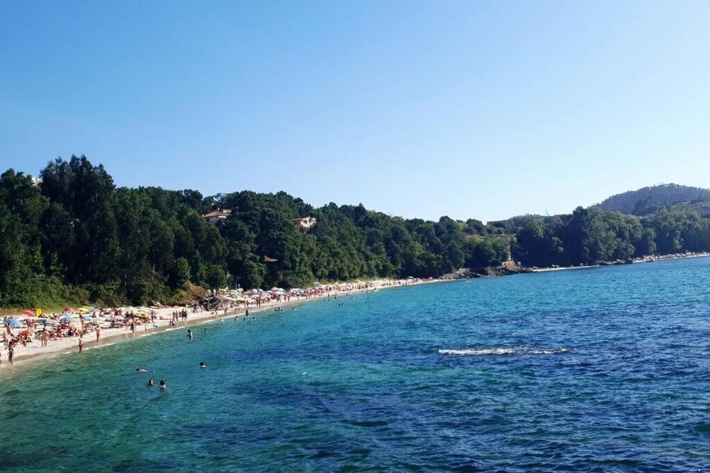 마린 Piso Vistas Al Mar 2. Playa Aguete. Rias Baixas 아파트 외부 사진